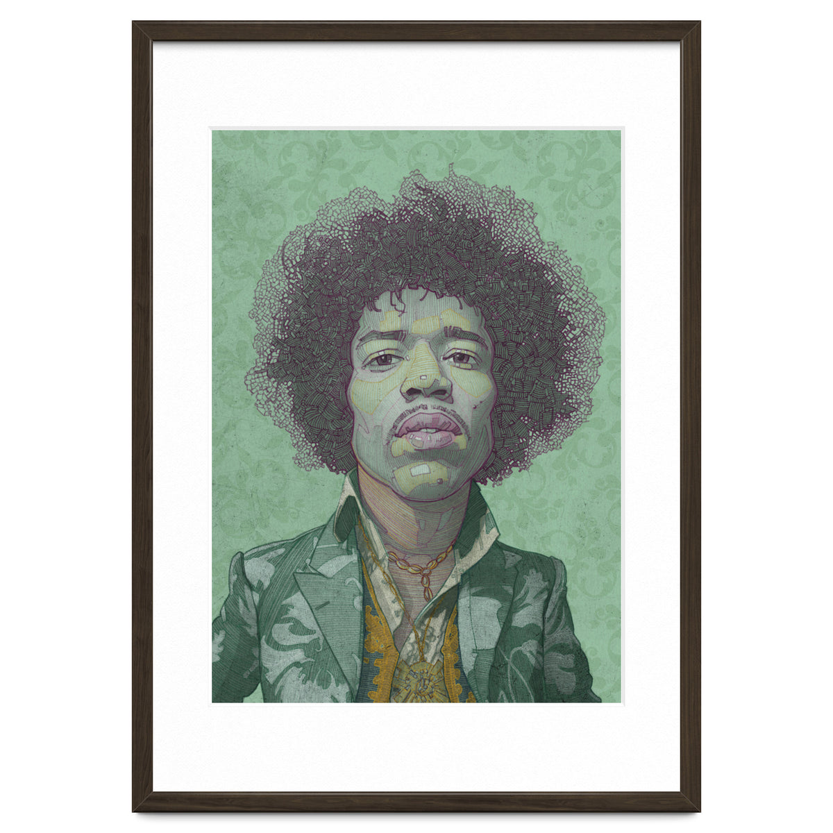 Hendrix Illustration