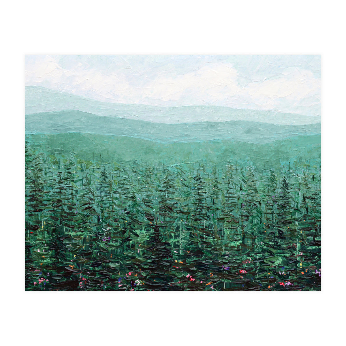 Oregon Pines (Print Only)