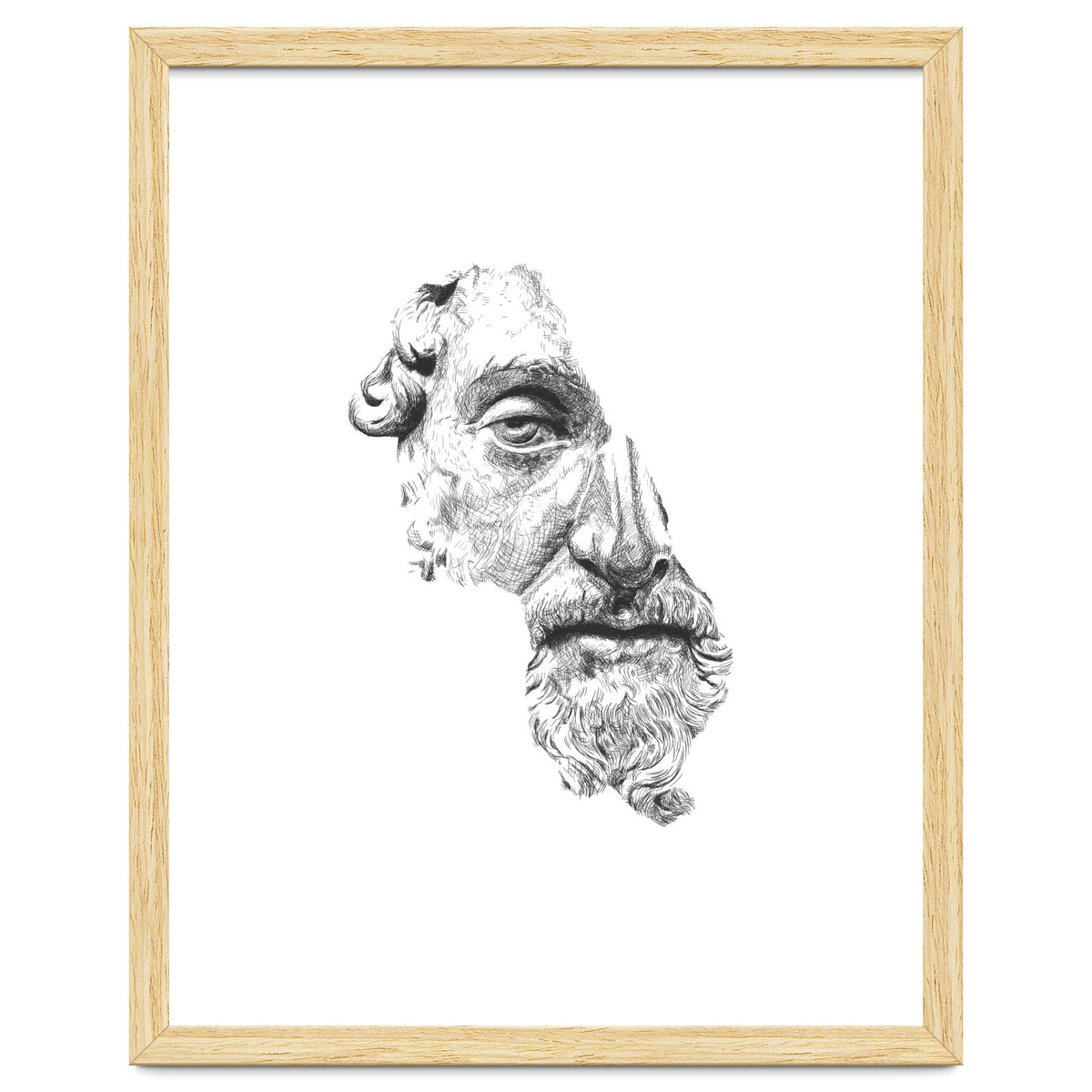 MARCUS AURELIUS ANTONINUS AUGUSTUS / black and white