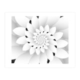 Monochrome Floral Design  (Print Only) thumbnail