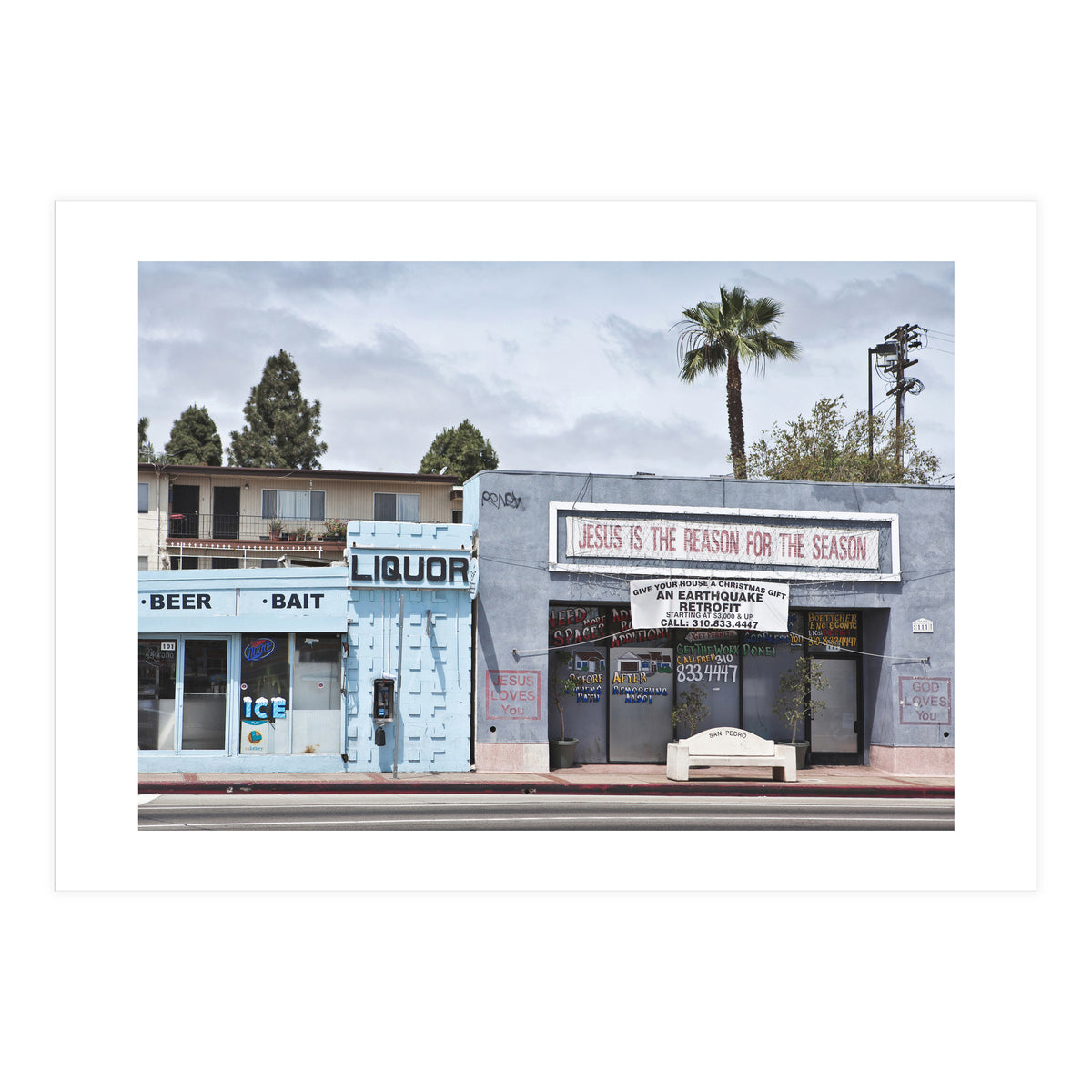 Liquor Store San Pedro (Print Only)