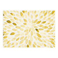 Watercolor Burst Yellow (Print Only)