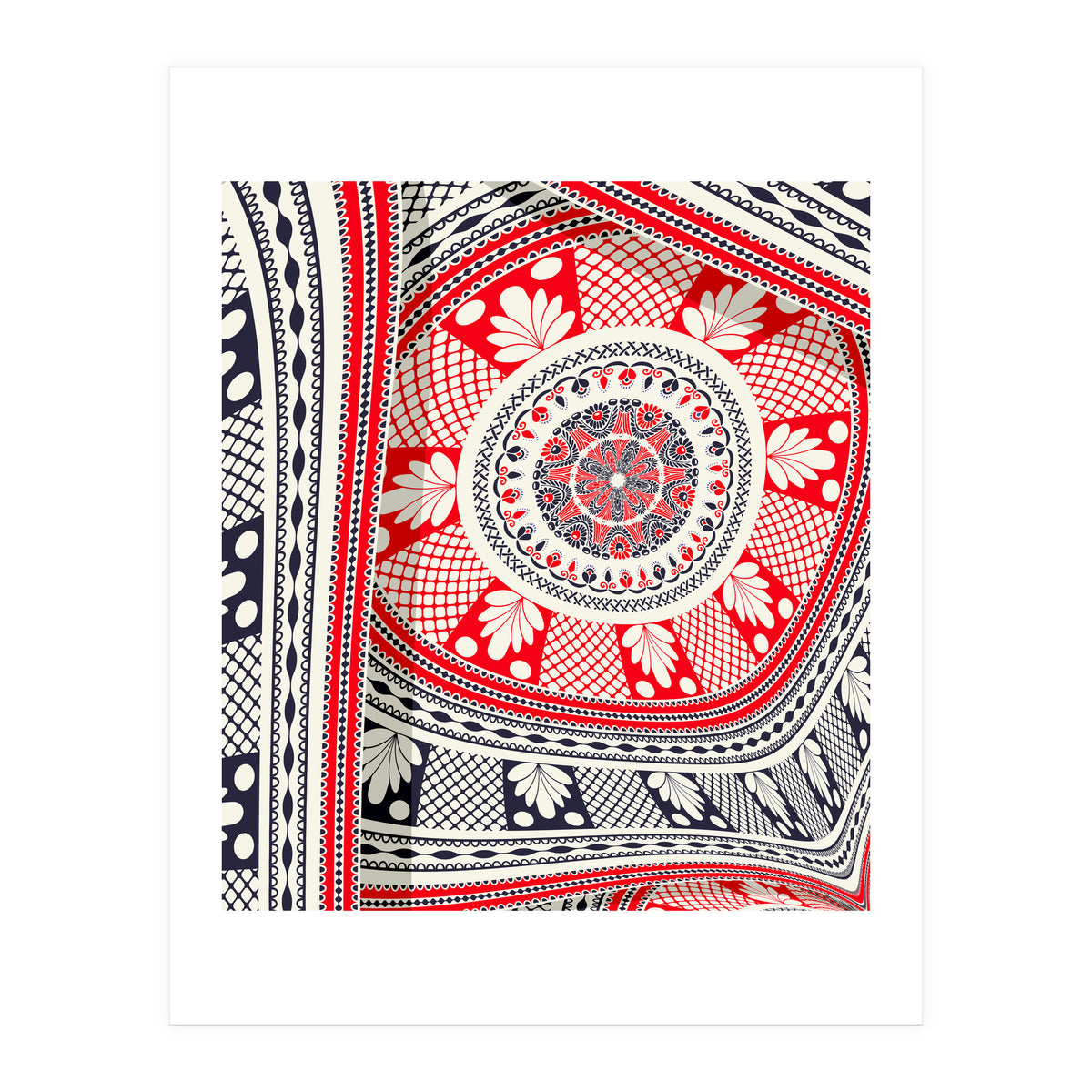 Romanian embroidery background 27 (Print Only)