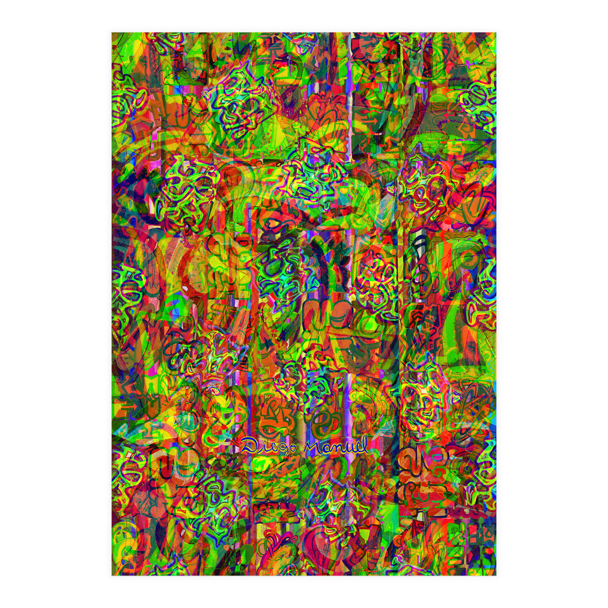 Graffiti Digital 2022 395 (Print Only)