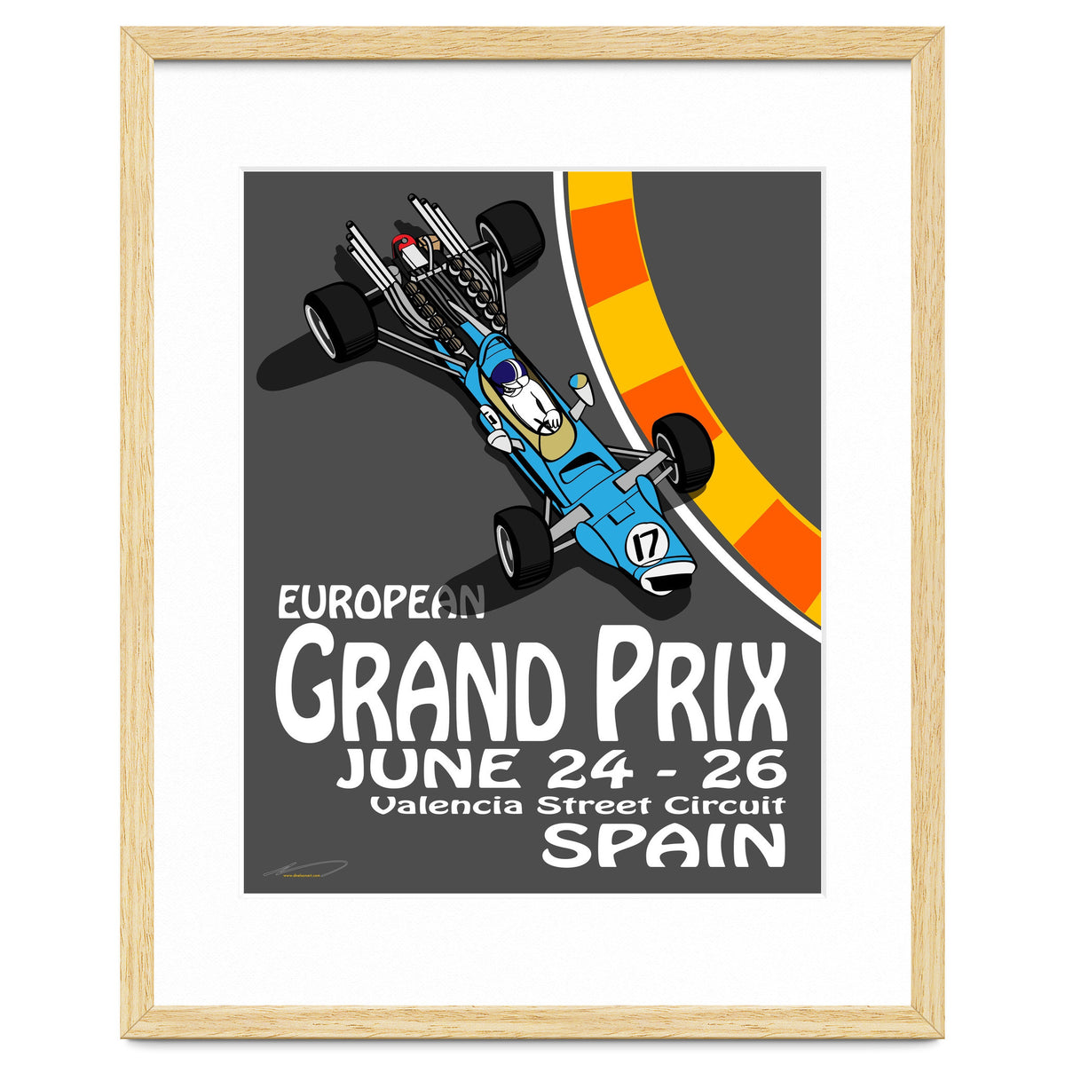 European Grand Prix poster