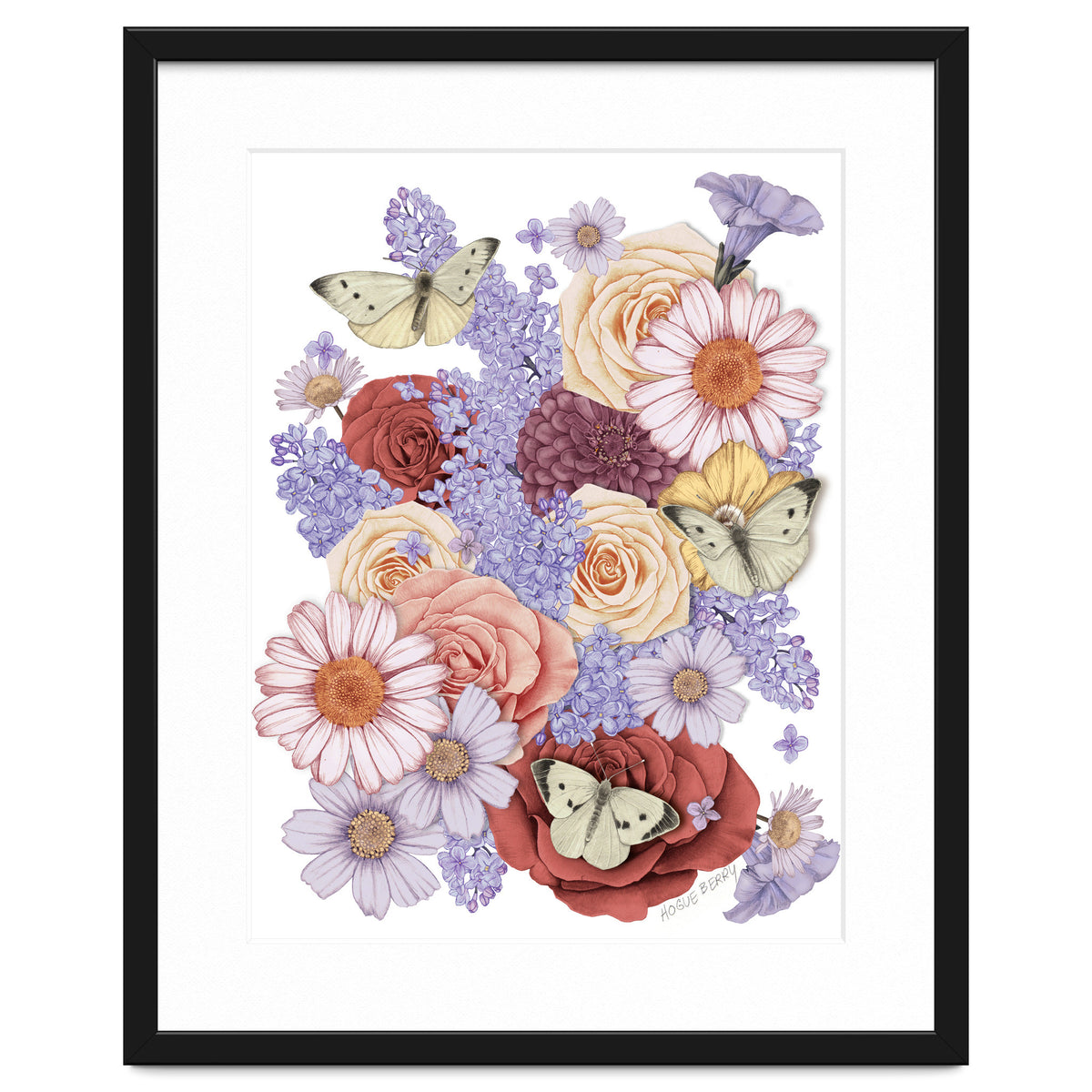 Flowers and Butterflies