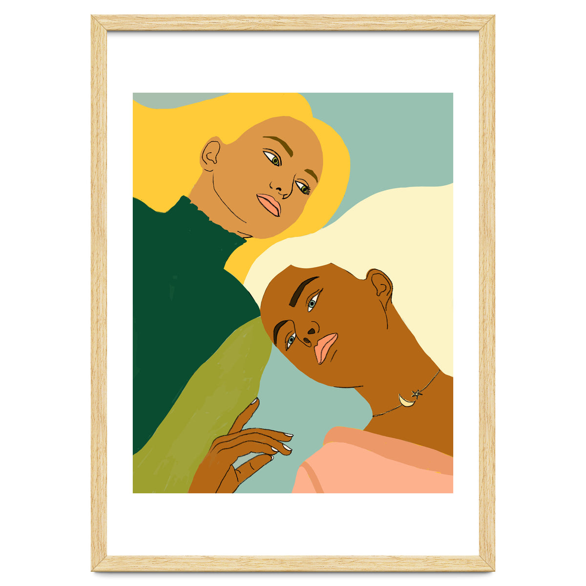 Two Souls One Body I #illustration painting