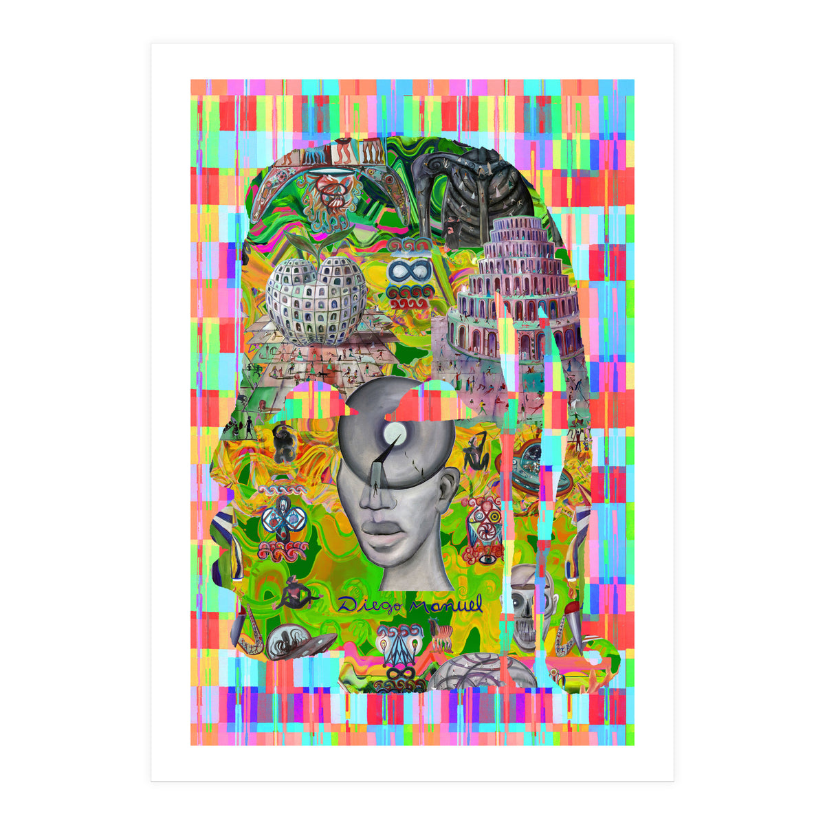 Abstracto Pop Nuevo B Nuevo 19 (Print Only)