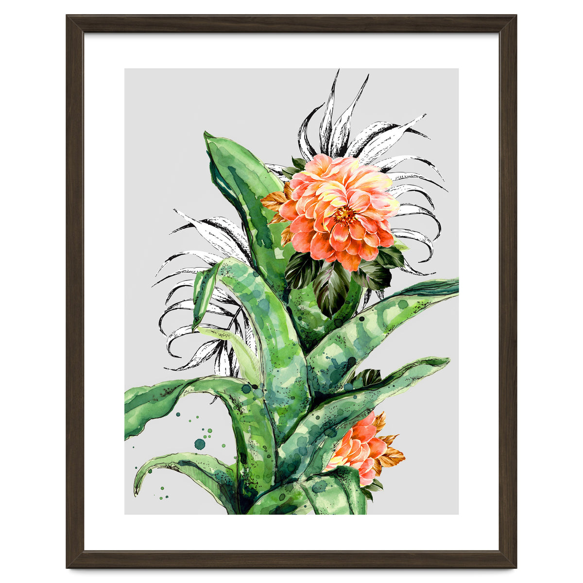 Collage of florid nature