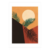 Bohemian Palm Tree Leaves (Print Only) thumbnail