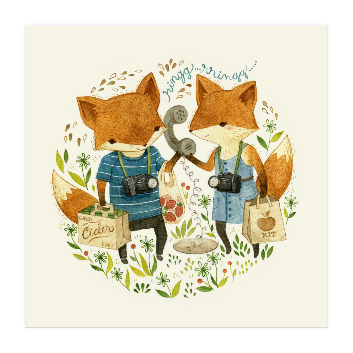 Fox Friends (Print Only)