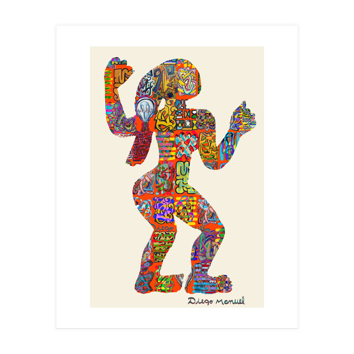 Graffiti Digital Nuevo 1 (Print Only)