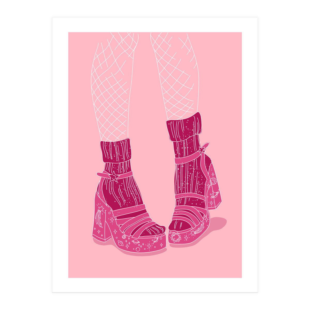 Heelsandsocks (Print Only)