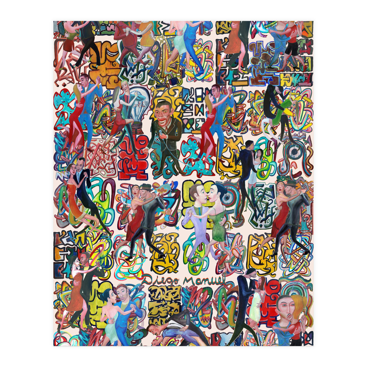 Tango And Graffitis 2 (Print Only)