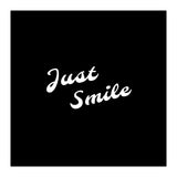 Just smile | typography (Print Only) thumbnail