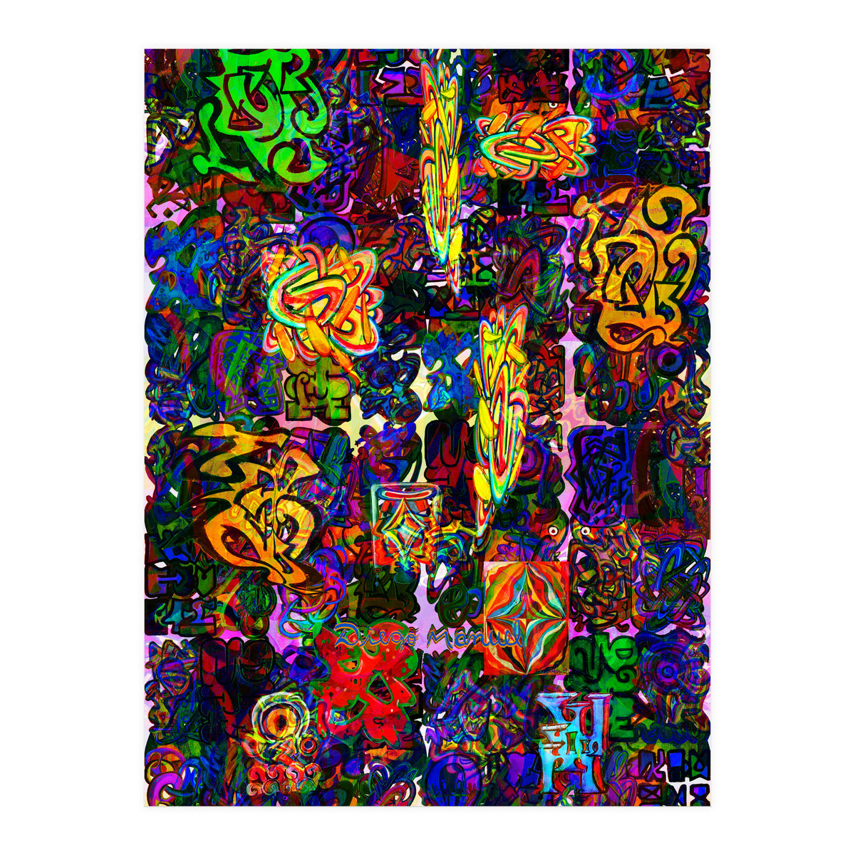 Graffiti Digital 2022 408 (Print Only)