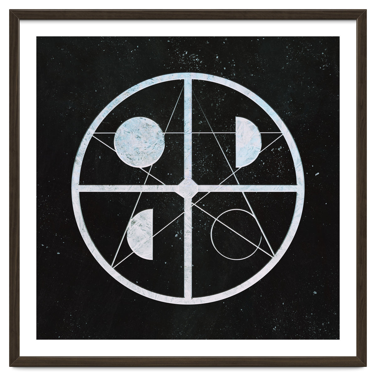 Pentagram moon phases