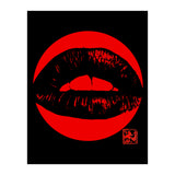 Bouche in red (Print Only) thumbnail