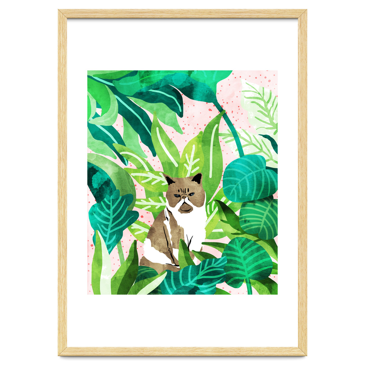 Tropical Glam Cat