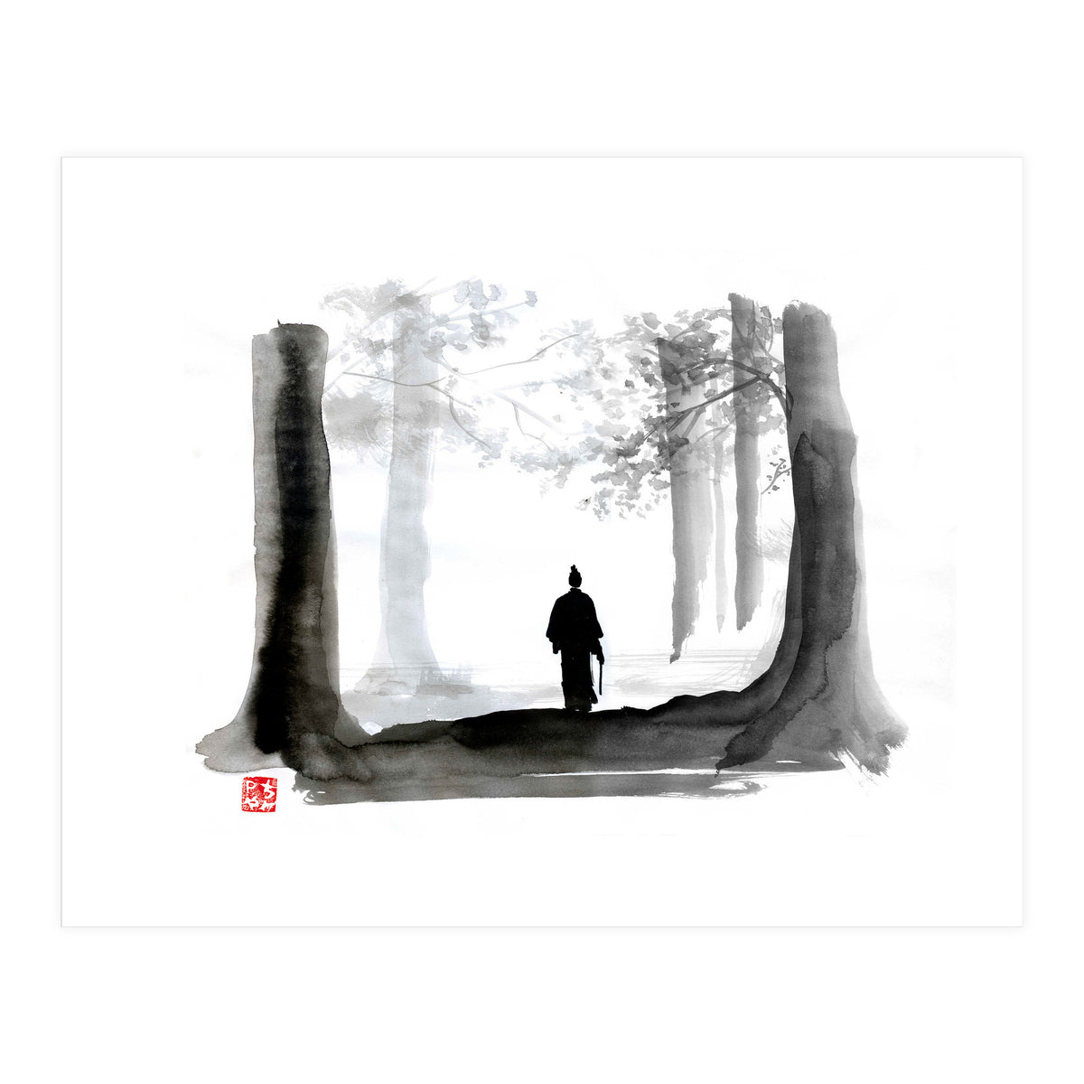 Samurai Forest (Print Only)