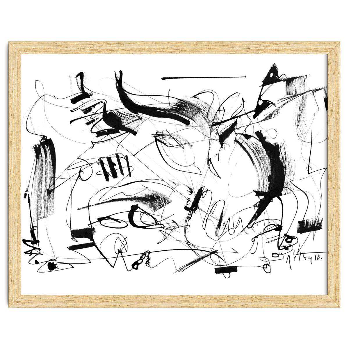 Crushed by a Bull - b&w