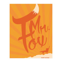 Fantastic Mr. Fox movie poster (Print Only)