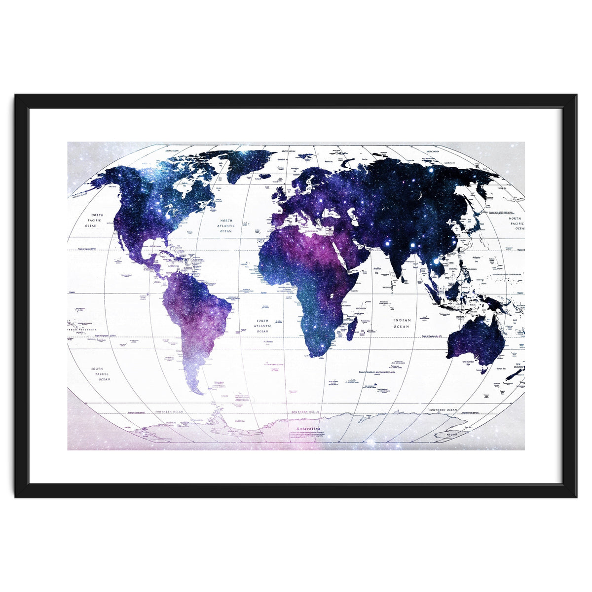 ALLOVER THE WORLD-Galaxy map