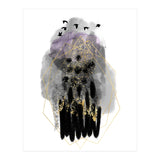 Abstract watercolour calm before the storm (Print Only) thumbnail