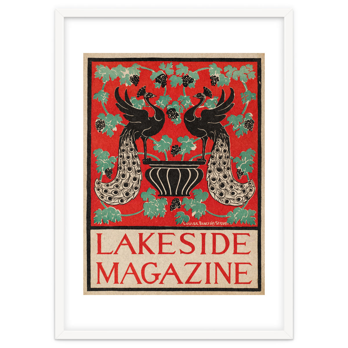 Lakeside Magazine (With Peacocks)