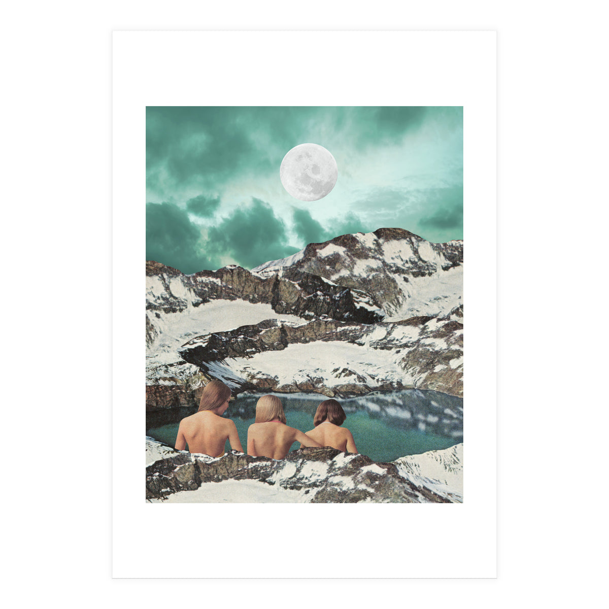 Moon Bathing (Print Only)