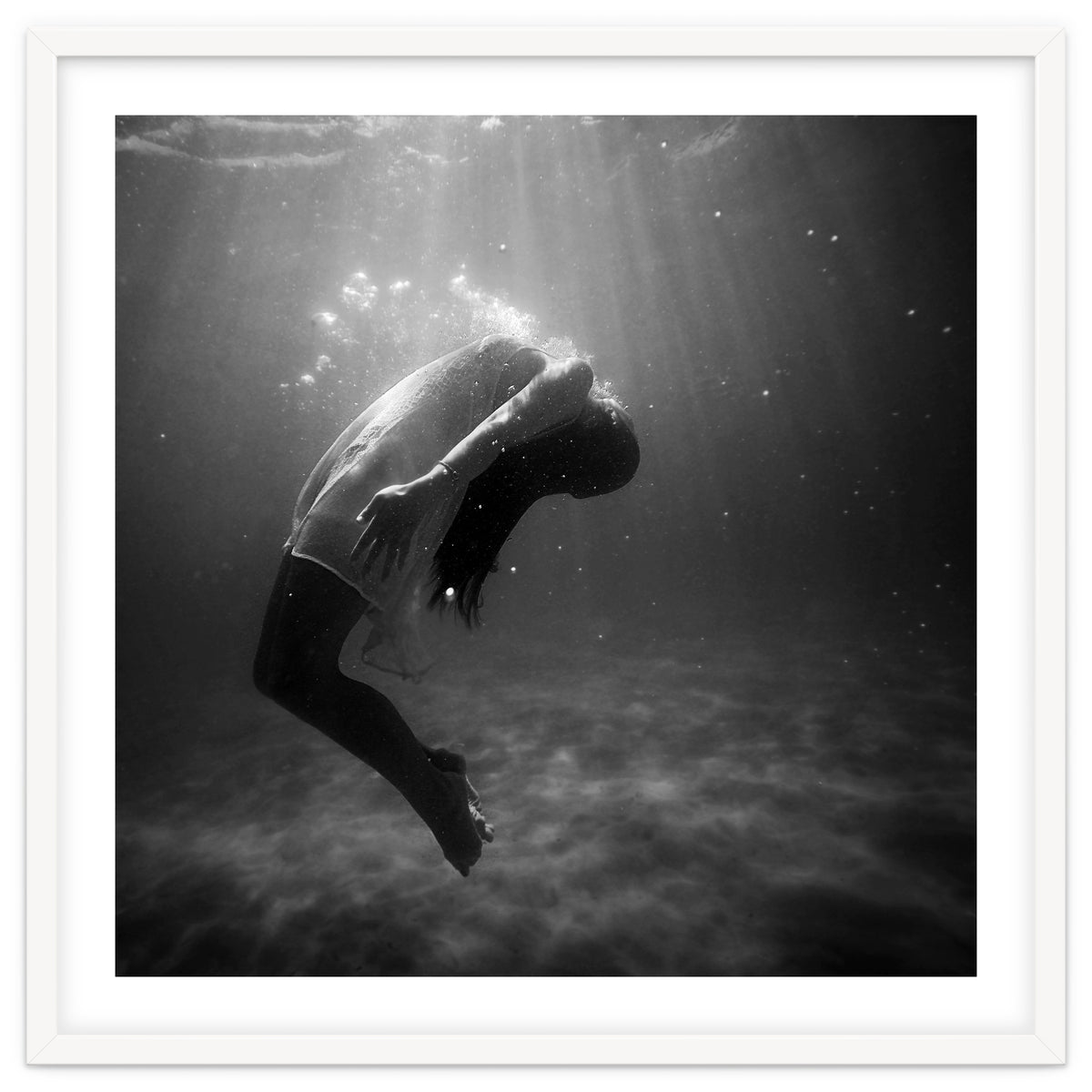 Woman Inside The Water