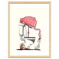 Flamingo on the Toilet, Funny Bathroom Humour