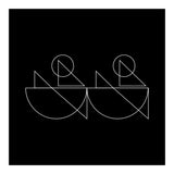 Kayakers | modern geometric (Print Only) thumbnail