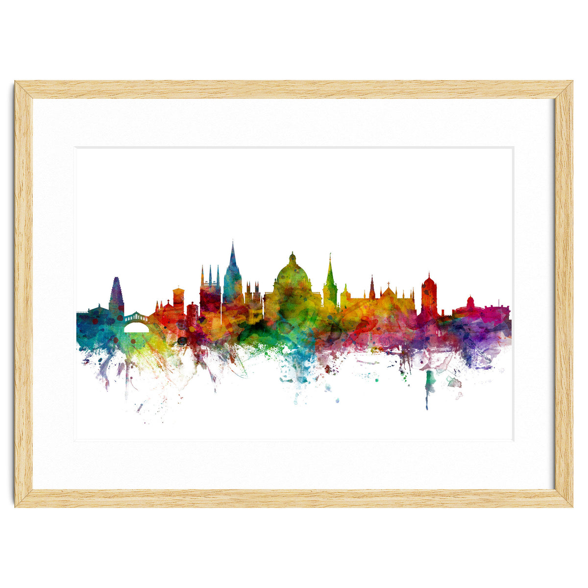 Oxford England Skyline