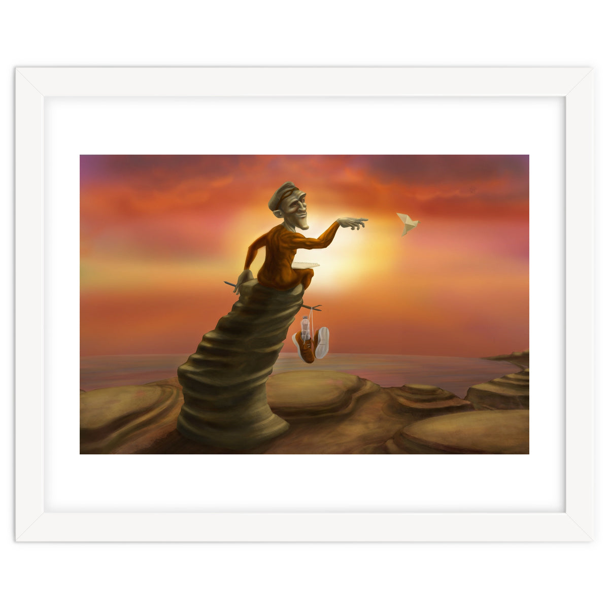 Superhero on a break