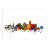 Durham England Skyline Cityscape (Print Only)