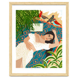 Beach. Read. Sleep. | Boho Woman Sea Beachy Travel | Summer Birds Sand Picnic Ocean Vacation thumbnail