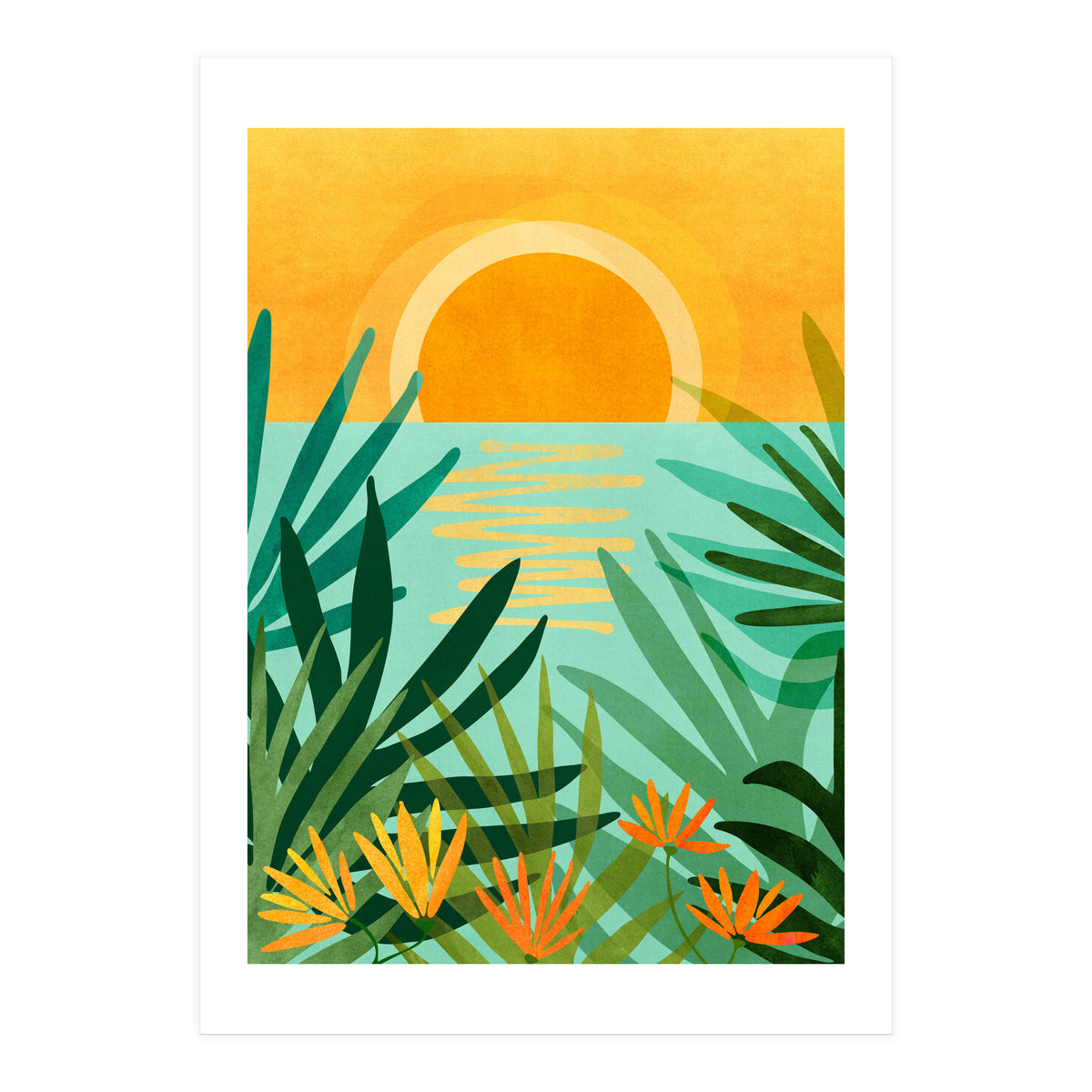 Peaceful Tropics (Print Only)