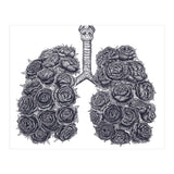 Lungs With Peonies (Print Only) thumbnail