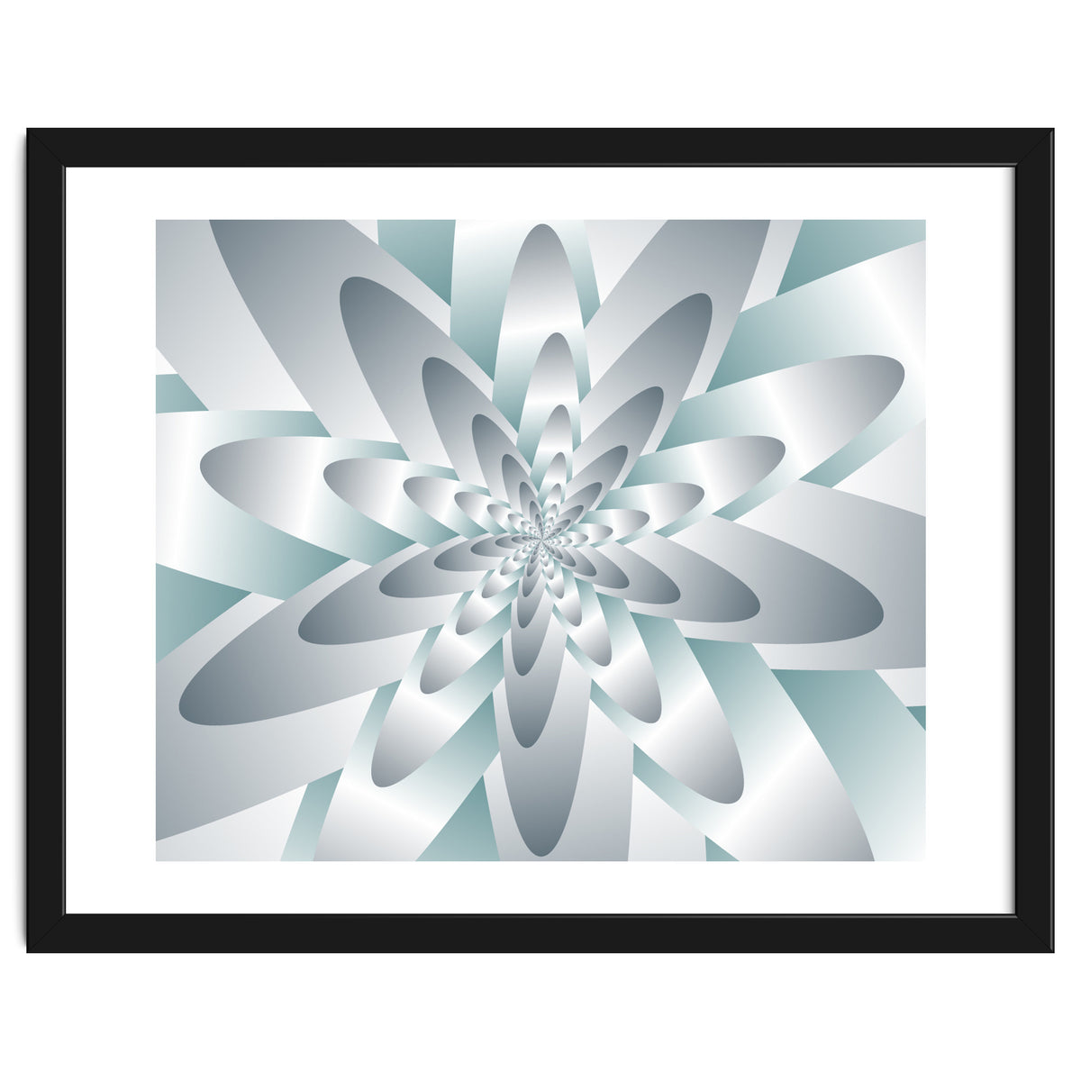 Swirl Flower Pattern