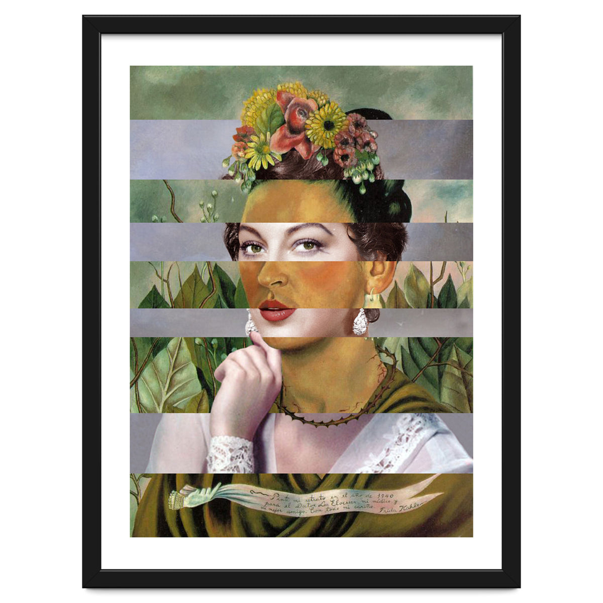 Frida Kahlos Self Portrait With