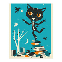 TAROT CARD CAT: THE FOOL (Print Only)
