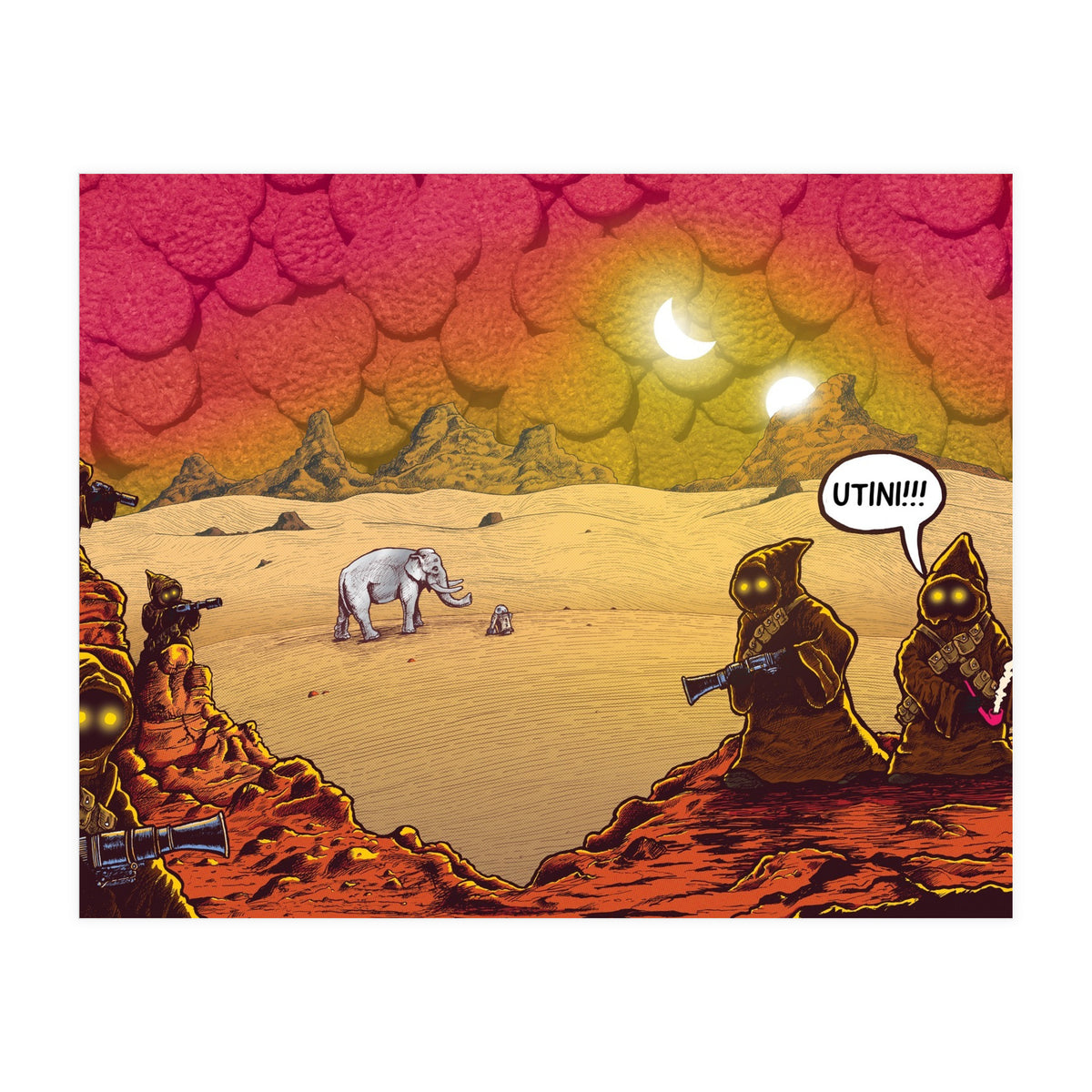 HOBi-wan keNOBi Chocolate Hob Nob Imperial Stout (Print Only)