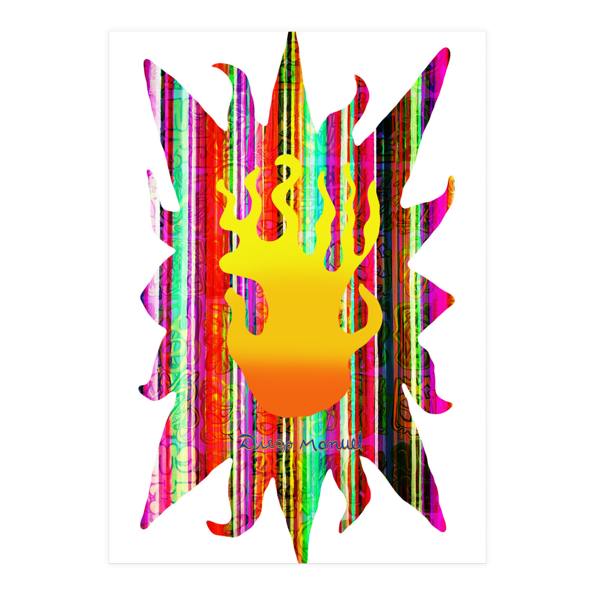 Fuego 16 Copia (Print Only)