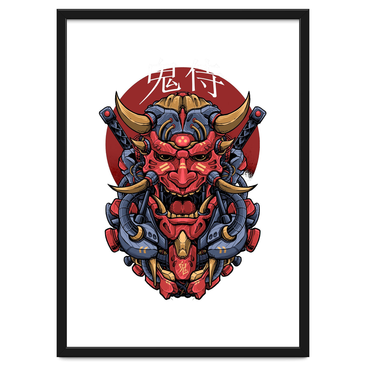 Japanese Oni Samurai