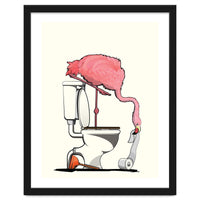 Flamingo on the Toilet, Funny Bathroom Humour