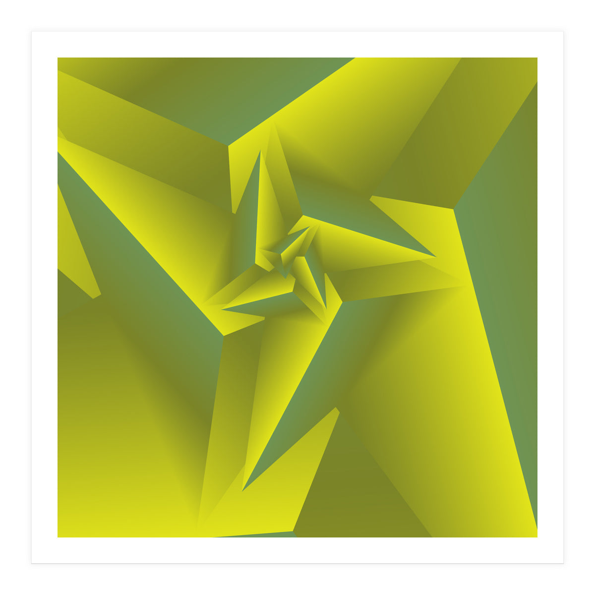 3D Traingle Pattern (Print Only)