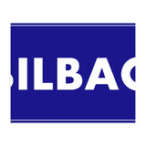 Let`s go to Bilbao, Spain! Blue road sign (Print Only) thumbnail