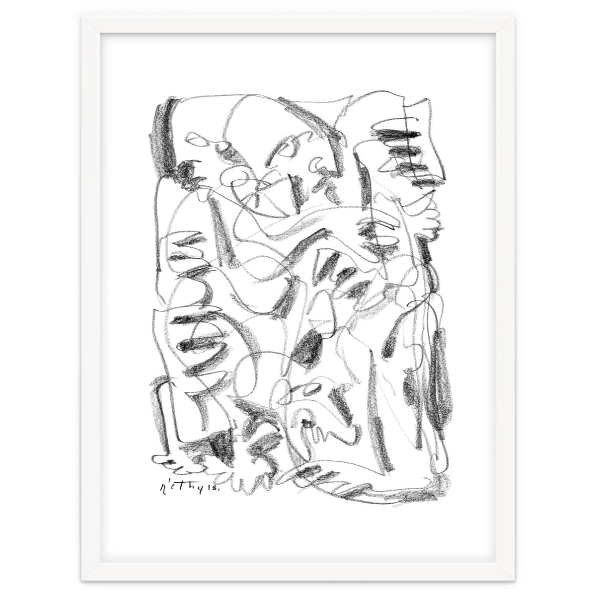 Out of the Shadows - b&w