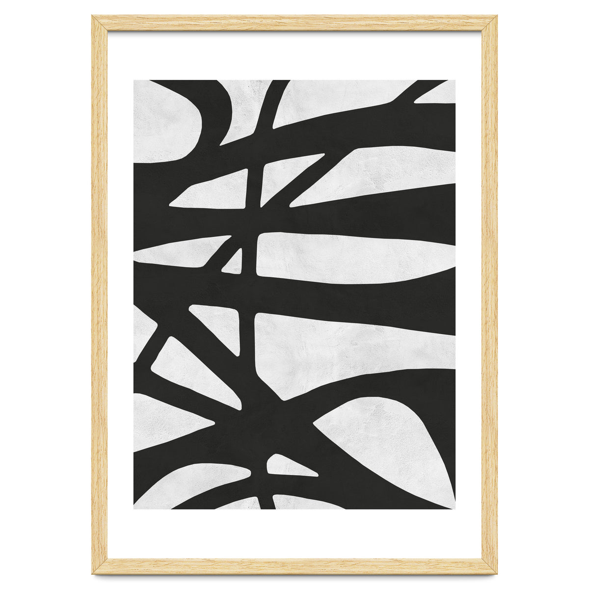 Expressionist black and white IV